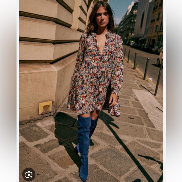 Sezane Dresses & Skirts - Sezane Leana dress in Fall is blooming